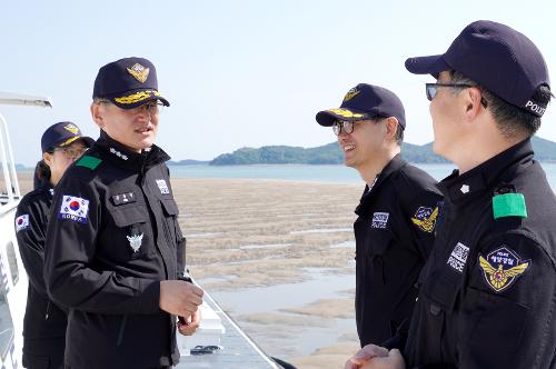 김용진 중부해경청장, 강화도 접경해역 현장 점검(2024.5.29.) 사진2