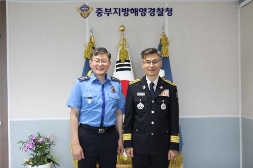 인천소방청장, 중부해경청 방문(2024.5.30.) 사진1