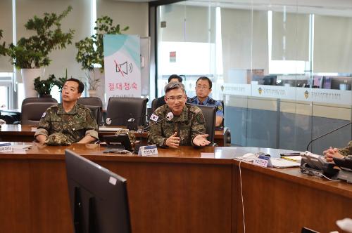 육군 수도군단장, 중부해경청 방문(2024.6.12.) 사진7