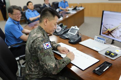 육군 수도군단장, 중부해경청 방문(2024.6.12.) 사진2