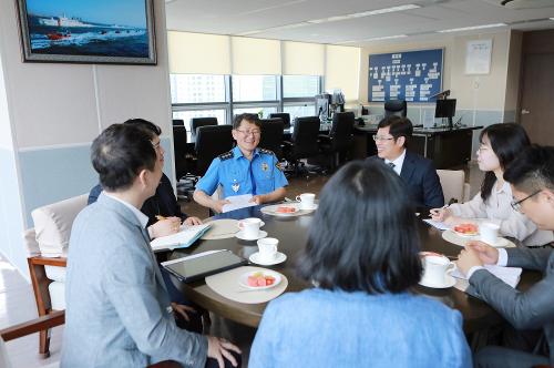 주한 중국대사관 서울 총영사 중부해경청 예방(2024.6.20.) 사진4