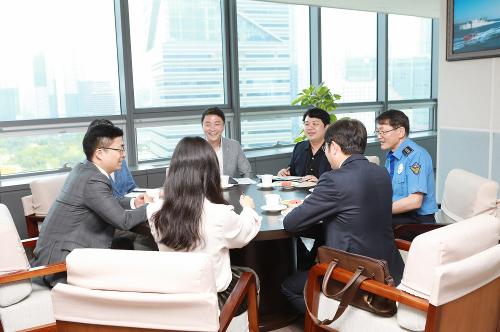 주한 중국대사관 서울 총영사 중부해경청 예방(2024.6.20.) 사진6