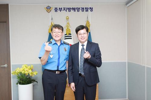 주한 중국대사관 서울 총영사 중부해경청 예방(2024.6.20.) 사진2