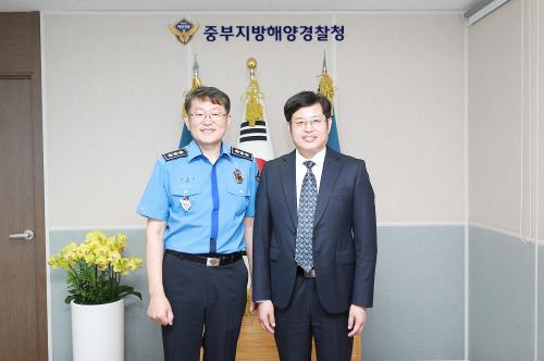 주한 중국대사관 서울 총영사 중부해경청 예방(2024.6.20.) 사진8