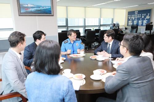 주한 중국대사관 서울 총영사 중부해경청 예방(2024.6.20.) 사진7