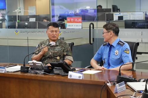 해군2함대 사령관, 중부해경청 방문 (2024.08.01.) 사진15