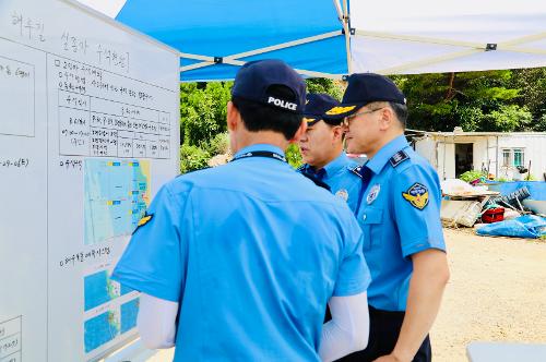 김용진 중부지방해경청장, 보령서 현장점검(2024.08.06.) 사진4