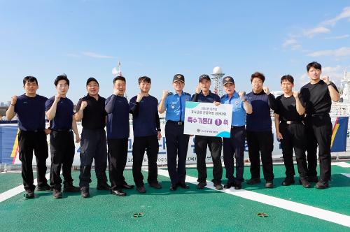 중부해경청, 고속단정 운용역량 경연대회(2024.8.29.) 사진1