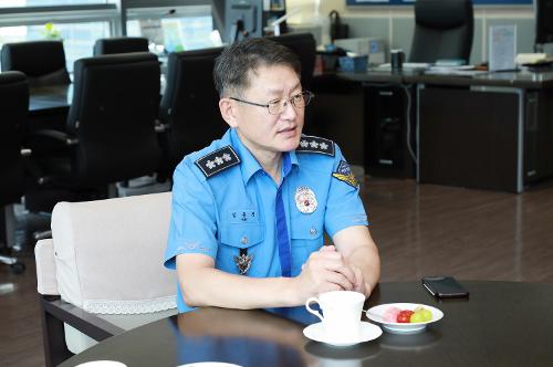 해군본부 기획관리참모부장, 중부해경청 방문(2024.9.3.) 사진2