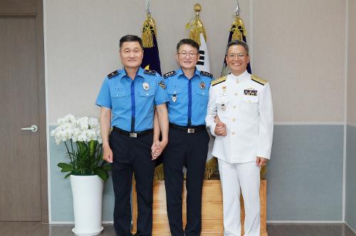 해군본부 기획관리참모부장, 중부해경청 방문(2024.9.3.) 사진5