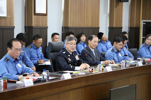 231101-남해권역 치안현장 점검 및 직원 소통간담회 사진2