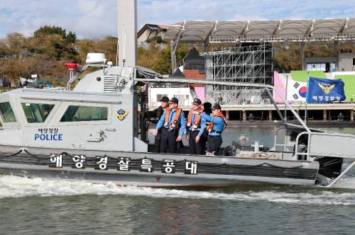251017_APEC 경주 보문호 경호현장 점검 4