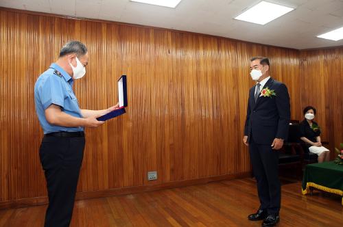 제8대 송윤섭 해양경찰정비창장 퇴임식 개최(21.07.30) 2