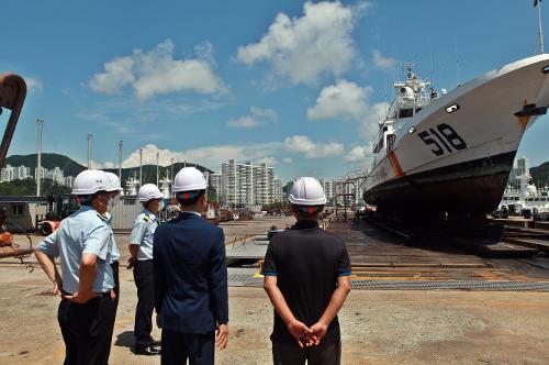 제9대 박상식 해양경찰정비창장 취임 및 현장 순시(21.08.02) 4