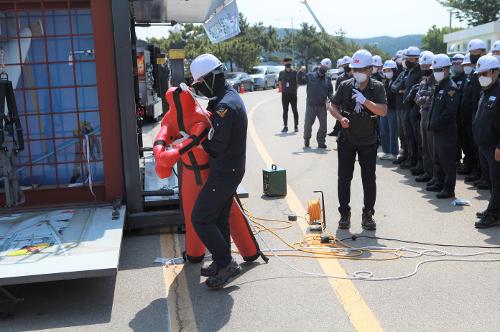 해양경찰정비창 - 한국3M 협업 안전체험 프로그램 실시 2