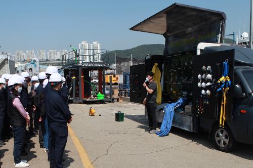 해양경찰정비창 - 한국3M 협업 안전체험 프로그램 실시 1