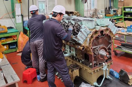 중소형 경비함정 주기관 자체정비로 예산절감 1