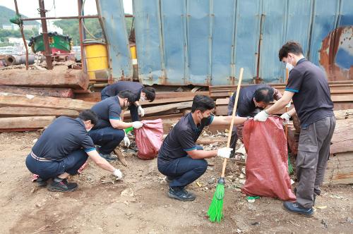 ‘바다의 날’기념 환경정화 활동 3