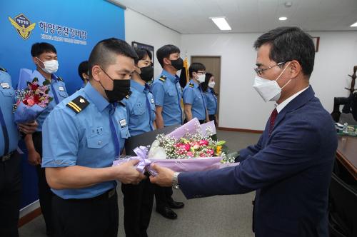 해양경찰정비창 7급, 8급 승진임용식  3