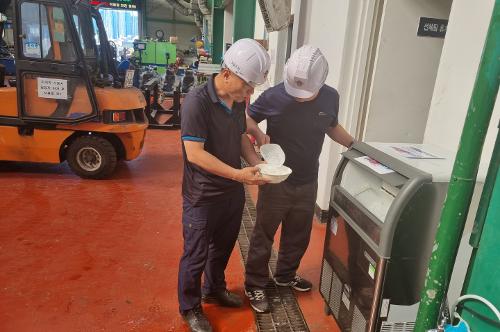 폭염 대비 제빙기 설치, 안전한 근로 환경 조성 1