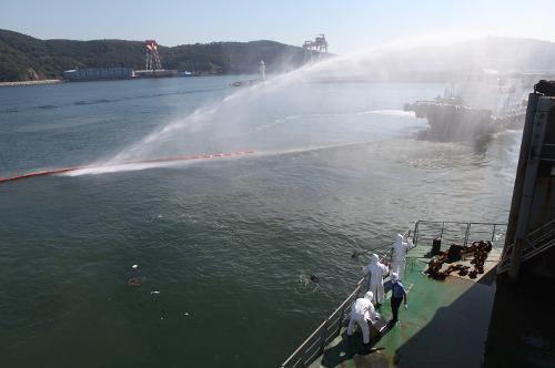 해양오염방제훈련 3