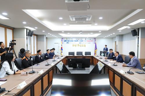 생존수영 및 해양체험교육 활성화를 위한 업무협약식(부산시 교육청) 사진4