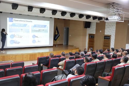 필리핀 국방대학 교육생과 해양 안보 분야 교류  사진1