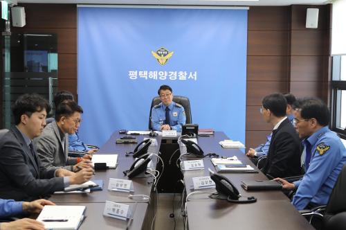 평택해양경찰서, 제14대 우채명 서장 취임 사진1
