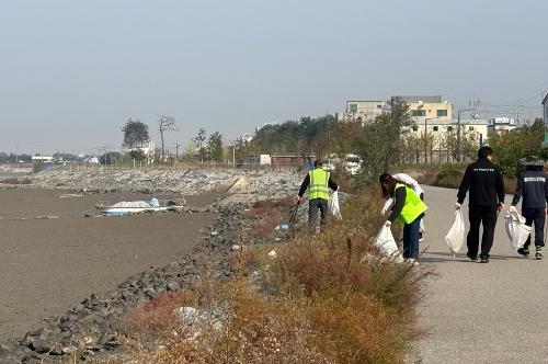 해양쓰레기 수거활동 실시 2