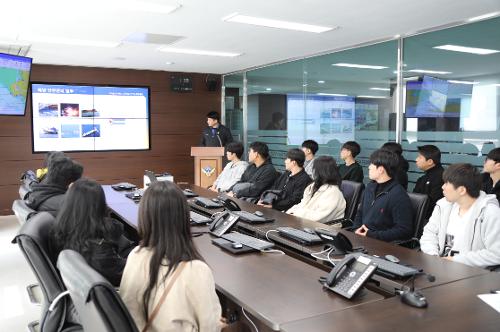중부대학교 평택해경서 견학 2