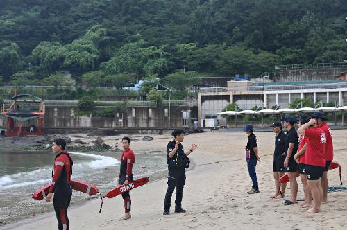 (240702) 해수욕장 민간안전관리요원 교육훈련 사진1