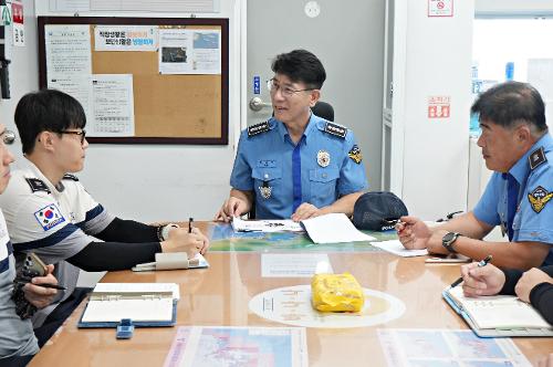 (260804) 박광호 사천해양경찰서장 초도 순시 3