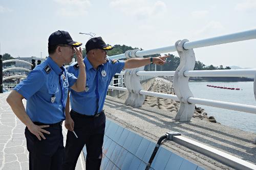 (260804) 박광호 사천해양경찰서장 초도 순시 2