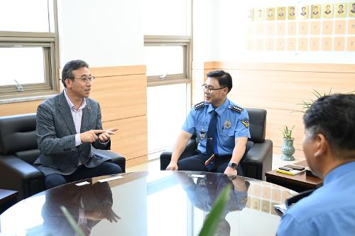 (240705)서귀포시장님 서귀포해경서 방문 사진1