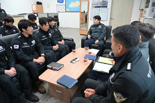 241204(수) 제17대 서귀포해양경찰서장 김서구 총경 취임 6