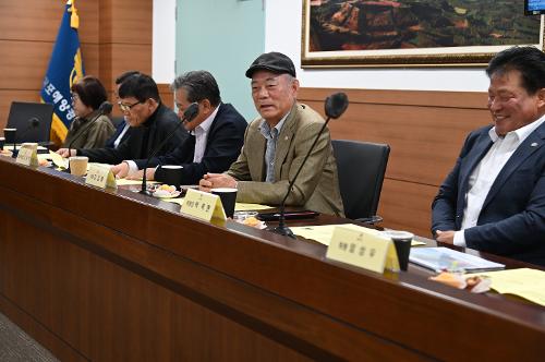 250401(화) 정책자문위원회 정기회의 개최, 서귀포해경 발전방향 논의 1