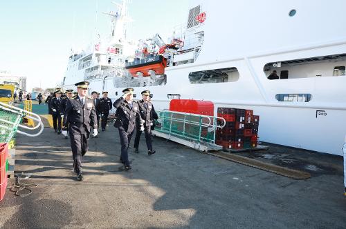 3019함 입항 환영식 5