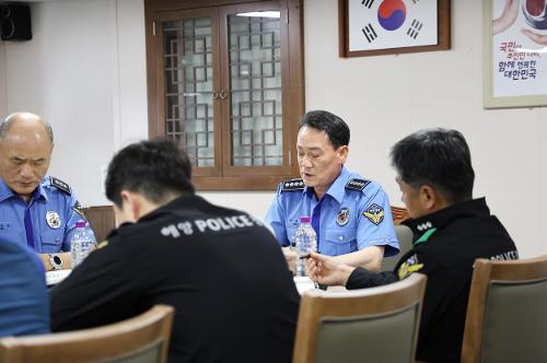 서특단장, 중대재해 예방 경비함정 현장 점검 8