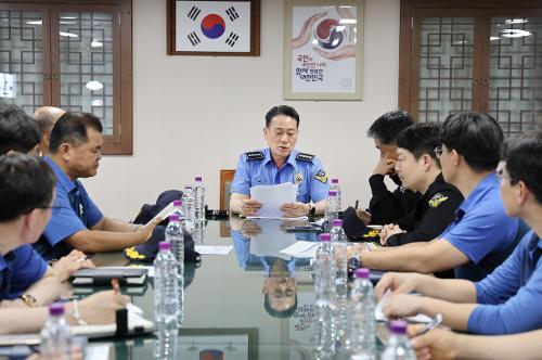 서특단장, 중대재해 예방 경비함정 현장 점검 2