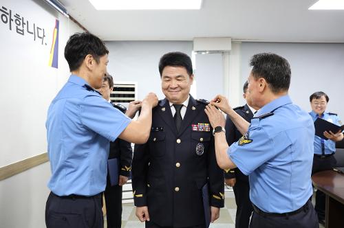경찰공무원 경감 근속 승진임용식 3