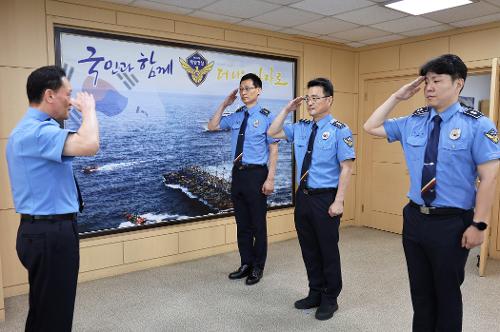 신임 지휘관 표장 수여식 2