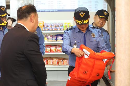 백학선 서해해경청장, 2026 여수세계섬박람회 대비 현장점검 1
