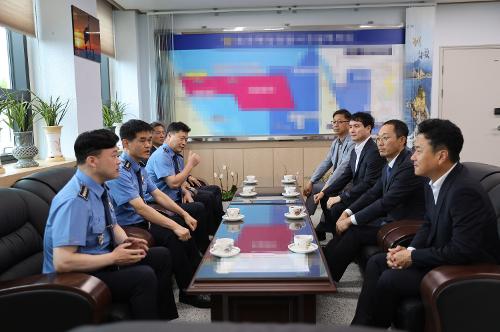 "설악권 치안 협력" 속초해양경찰서, 속초,고성경찰서와 업무협의! 사진2