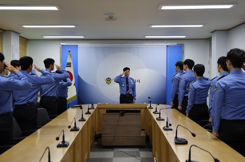 속초해양경찰서 전입을 명 받았습니다. 신임경찰 252기 교육생 15주간 현장실습 실시