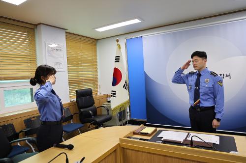 속초해양경찰서 전입을 명 받았습니다. 신임경찰 252기 교육생 15주간 현장실습 실시 2