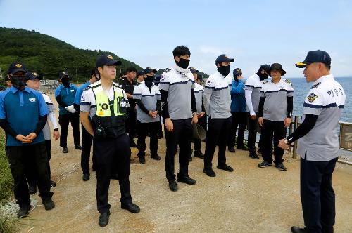 2024.7.30. 태안해경 해양오염방제과, 부억도 해양정화활동 진행 사진6