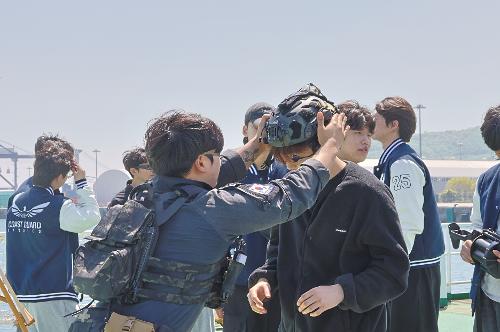 250507 태안해경, 한서대학교 해양경찰학과 대상 함정견학 실시 7
