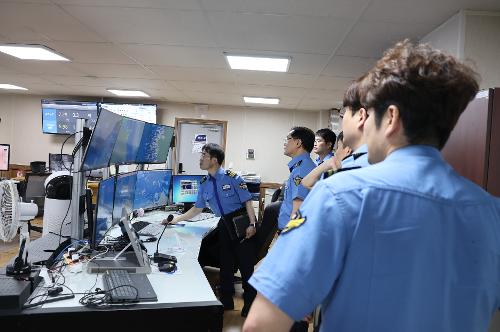 250515 태안해경서장, 대산VTS 업무현황 청취 2