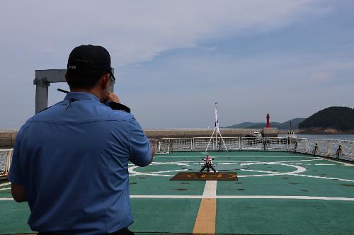 250808 중부지방해양경찰청장, 태안관내 성수기 치안 현장점검 6