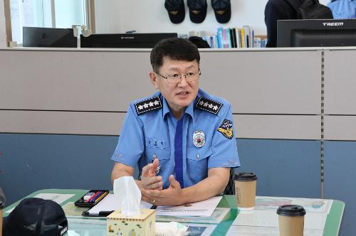 250904 김용진 해경청장, 태안 연안해역 치안 현장 점검 실시 1